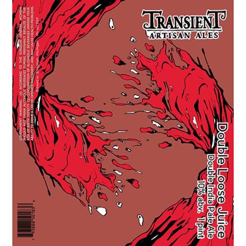 Transient Double Loose Juice DIPA 16OZ SINGLE CAN
