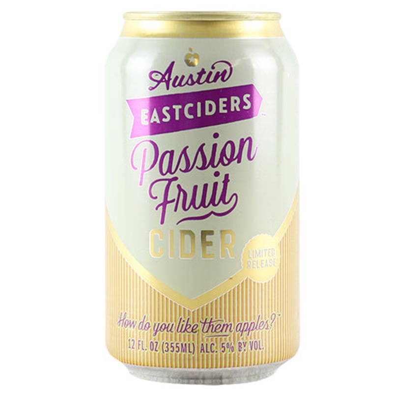 Austin Eastciders Passion Fruit Cider 12OZ SINGLE CAN