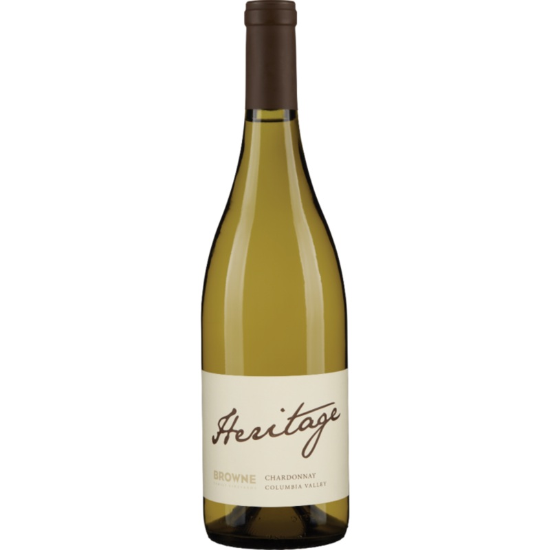 BROWNE FAMILY VINEYARDS CHARDONNAY HERITAGE COLUMBIA VALLEY 2021 750ML 750ML