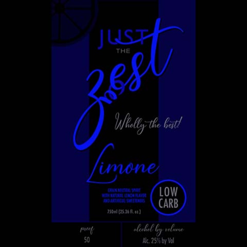 Just The Zest Limone 750ML BTL