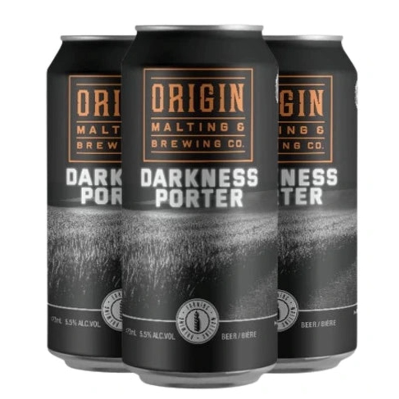 ORIGIN DARKNESS PORTER 473ML 4PK CAN @ Township [1051248] 1892 ml