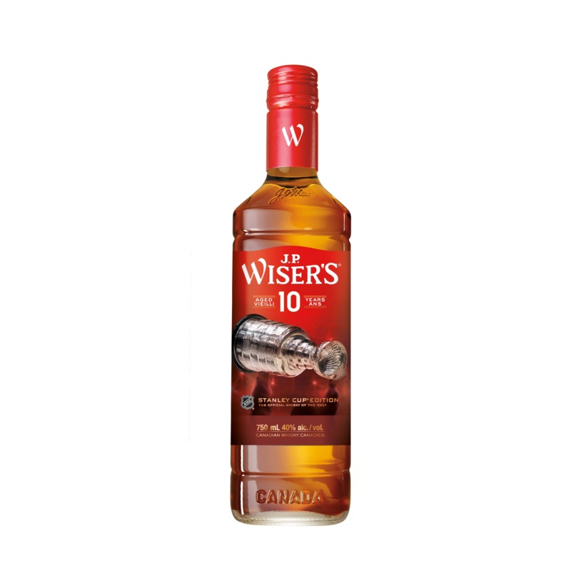 WISERS 10YR NHL EDITION CANADIAN WHISKY 750ML @ Windermere [1056569] 750 ml