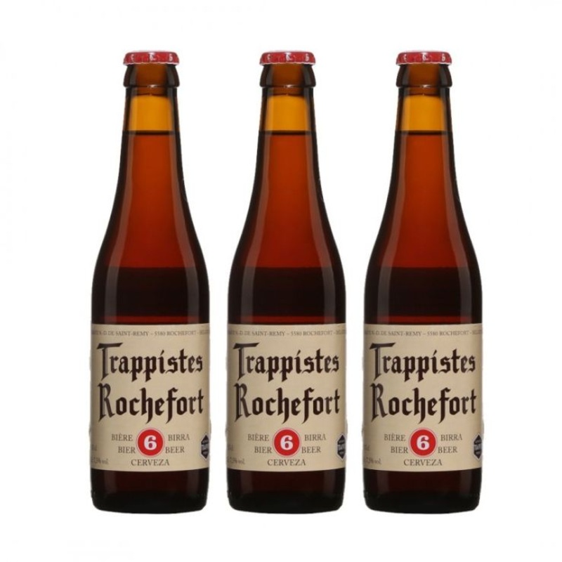 3x Rochefort 6 330ml