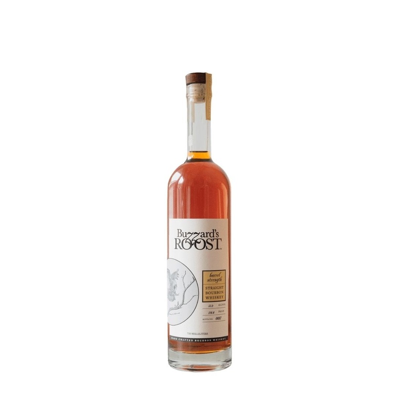 Buzzards Roost Barrel Strength Bourbon 57.4% ABV Whiskey 750mL