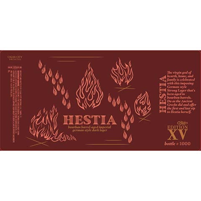 Cigar City Hestia Imperial Dark Lager 500ML BTL