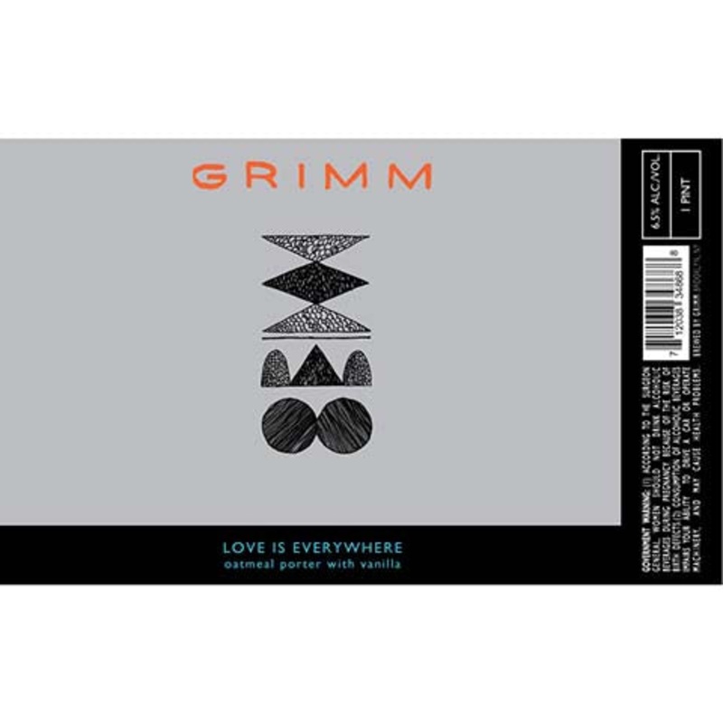Grimm Love is Everywhere Oatmeal Porter 16OZ SINGLE CAN