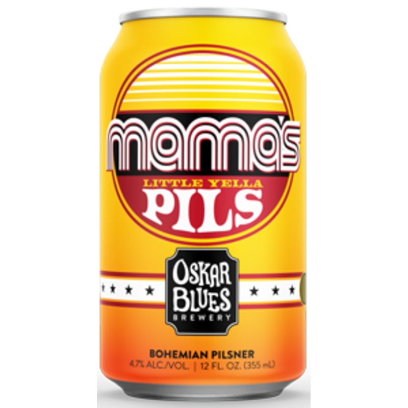 Oskar Blues Mamas Little Yella Pils 24 – 12oz Cans, 6 Pack