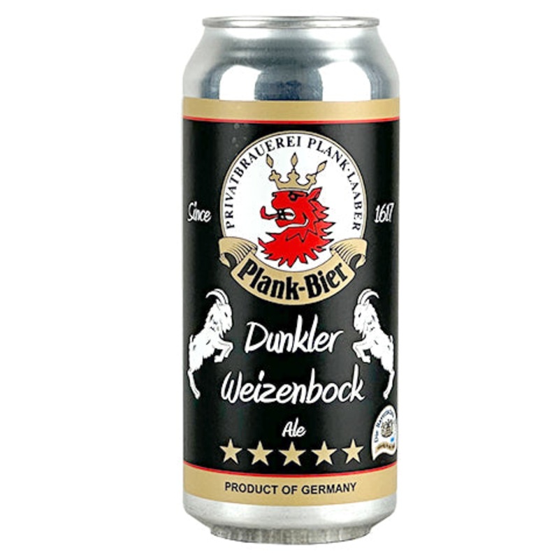 Plank Dunkler Weizenbock 16OZ SINGLE CAN
