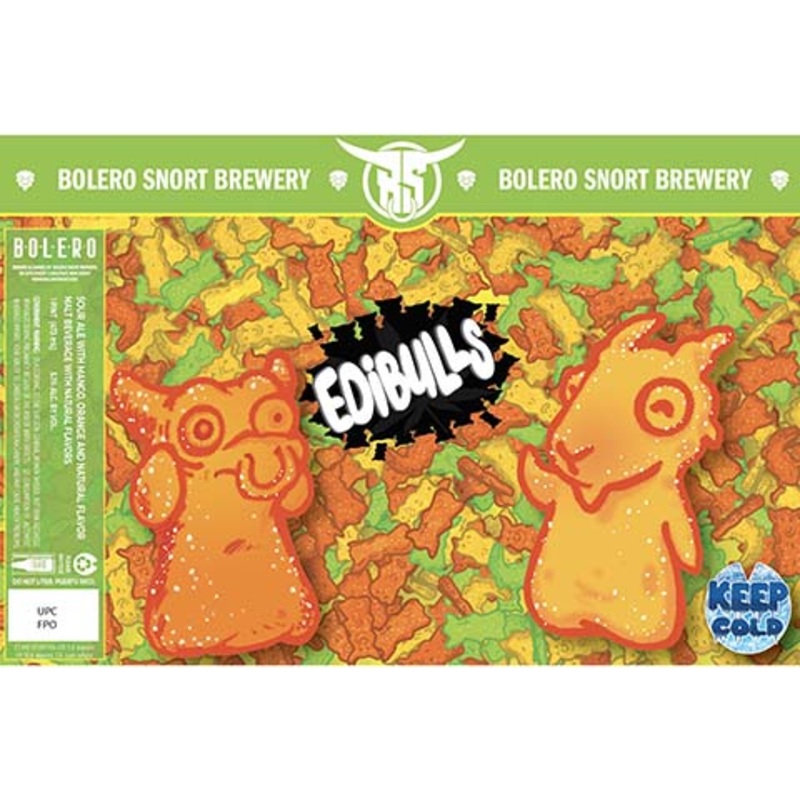 Bolero Snort Edibulls Sour 16OZ SINGLE CAN