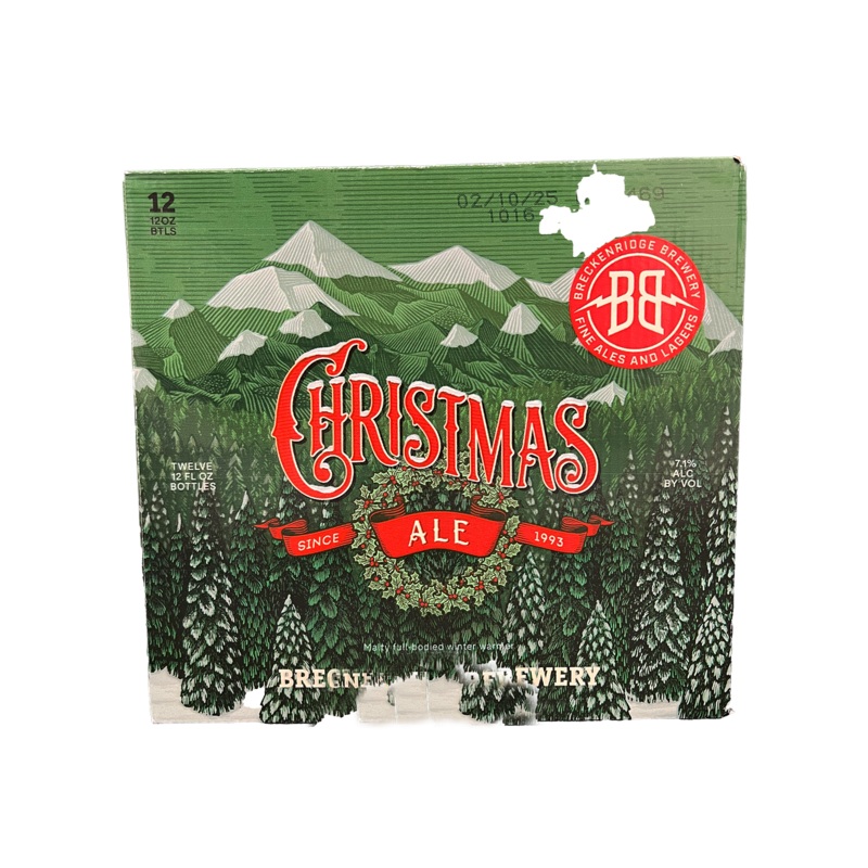 Breckenridge Christmas Ale 12 Pack Bottles