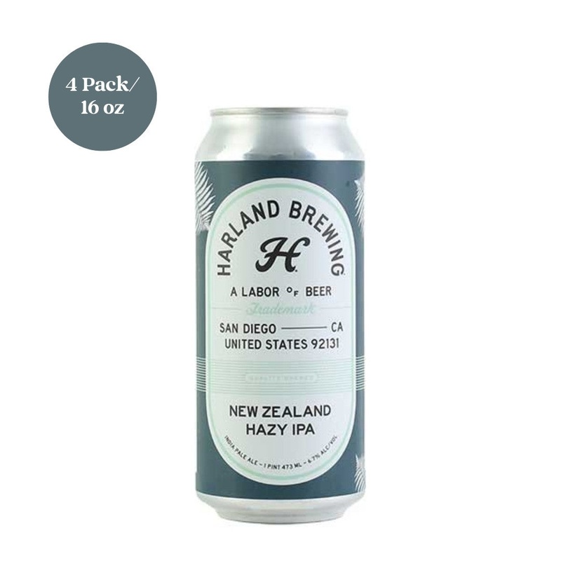 Harland Brewing New Zealand Hazy IPA 4pk 16 fl oz