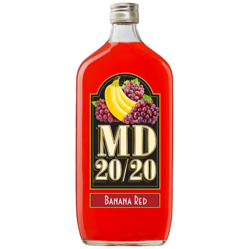 MD 20/20 BANANA RED FLAVORED WINE 750ML 750ML
