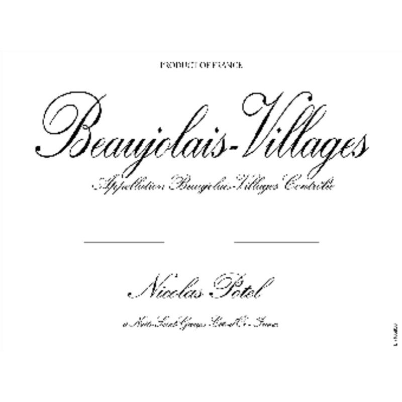 NICOLAS POTEL BEAUJOLAIS VILLAGES 2019 750 mL