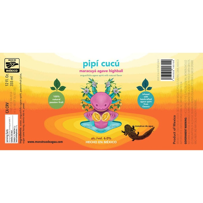 Pip Cuc Maracuy Agave Highball 24PK