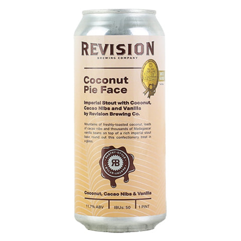 Revision Coconut Pie Face Imperial Stout 16OZ SINGLE CAN
