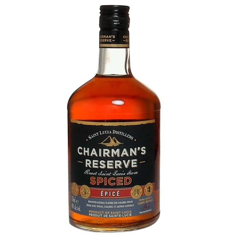 SAINT LUCIA CHAIRMANS SPICED RUM 700ML @ Red Deer [1001677] 700 ml