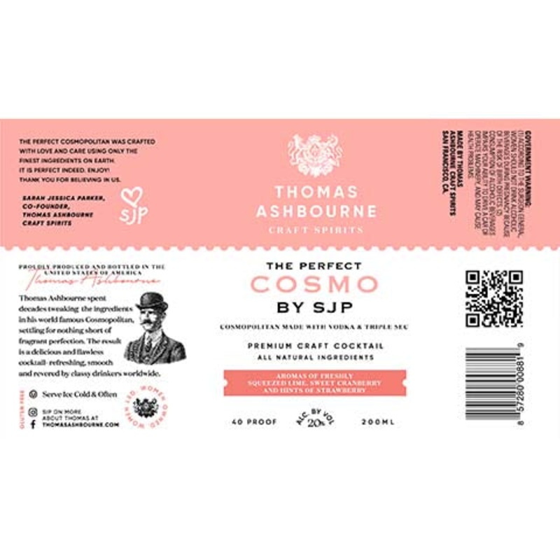 Thomas Ashbourne The Perfect Cosmo 200ML BTL