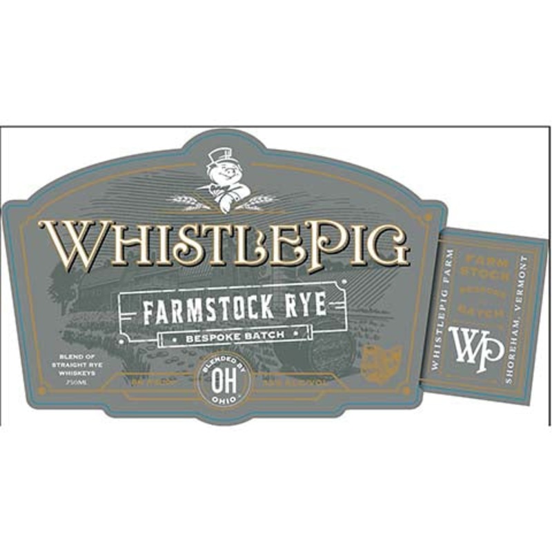 Whistlepig Farmstock Rye Bespoke Batch 750ML BTL