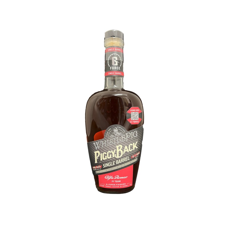 Whistlepig Piggyback Alpha Romeo Single Barrel Rye Whiskey 750ML