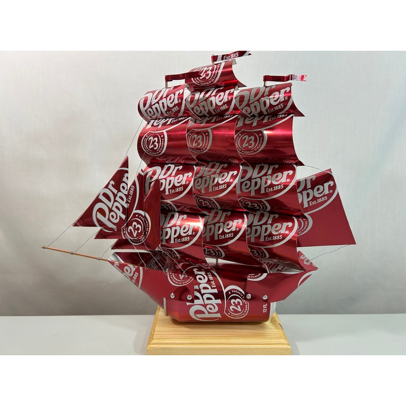 Dr Pepper Soda Can Ship