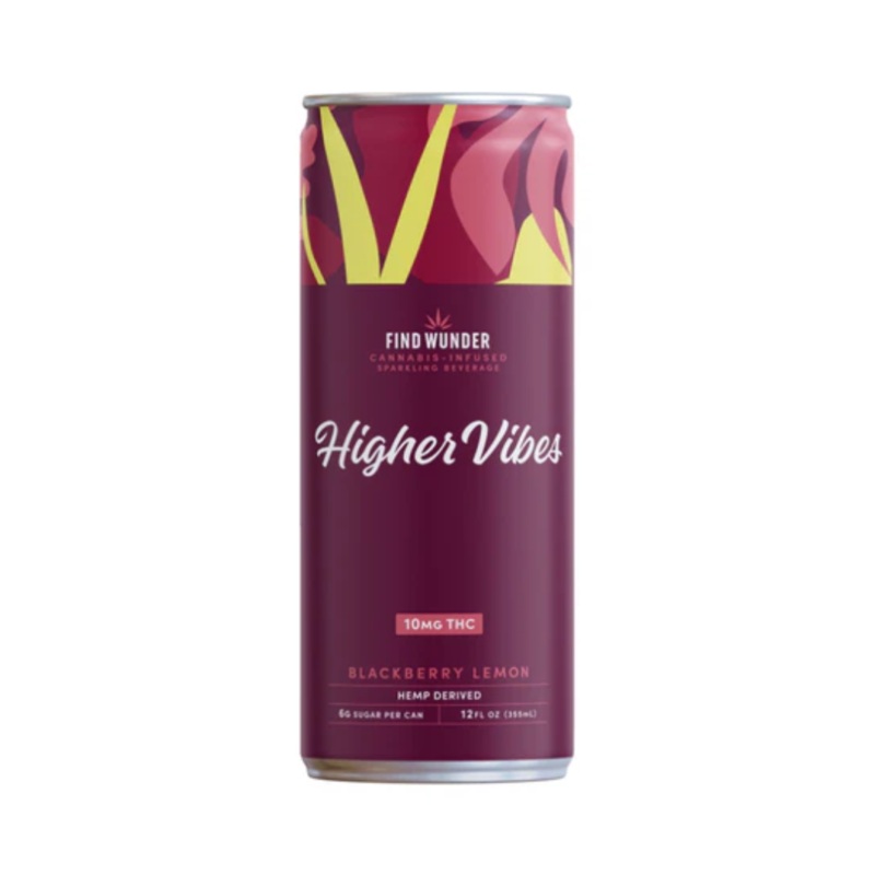 Find Wunder Blackberry Lemon THC Sparkling Water