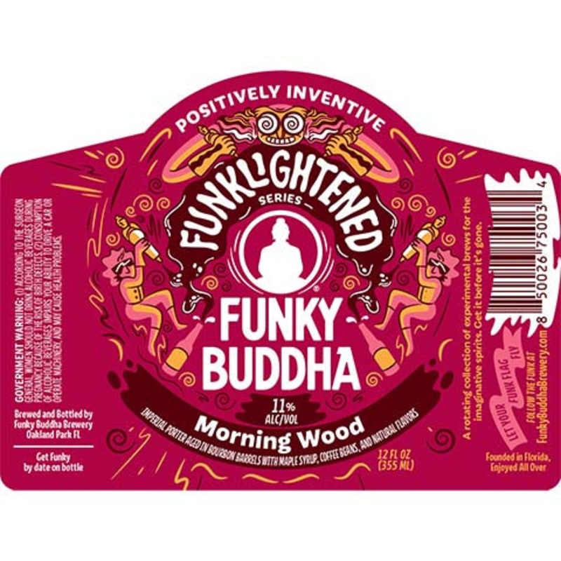 Funky Buddha Funklightened Morning Wood Imperial Porter 12OZ SINGLE BTL