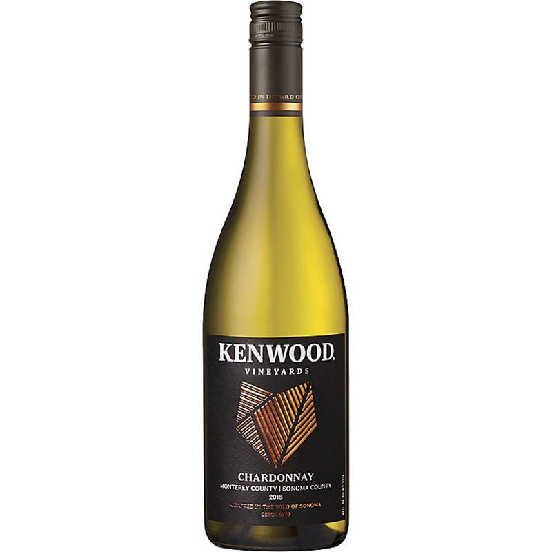KENWOOD CHARDONNAY CHARDONNAY SONOMA COUNTY MONTEREY COUNTY WITH STOPPER 750ML 750ML