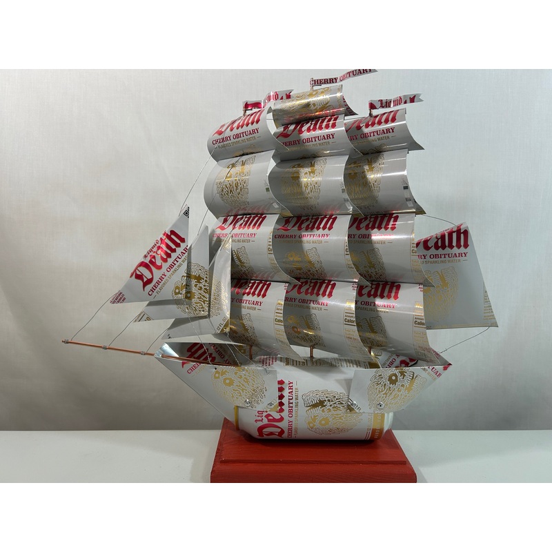 Liquid Death Cherry Obituary Sparkling Water Can Ship