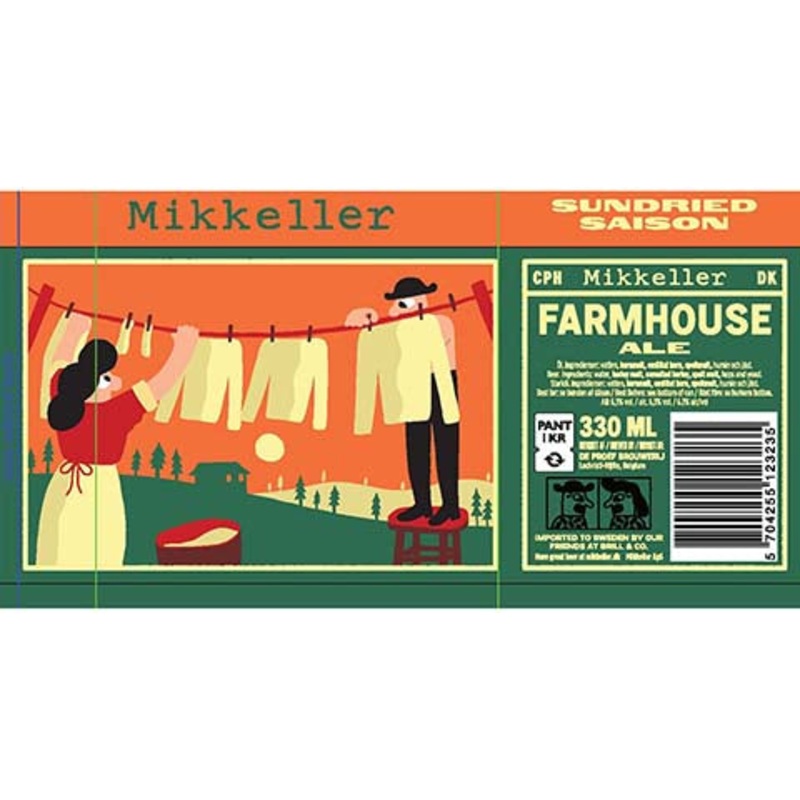 Mikkeller Sundried Saison Farmhouse Ale 330ML BTL