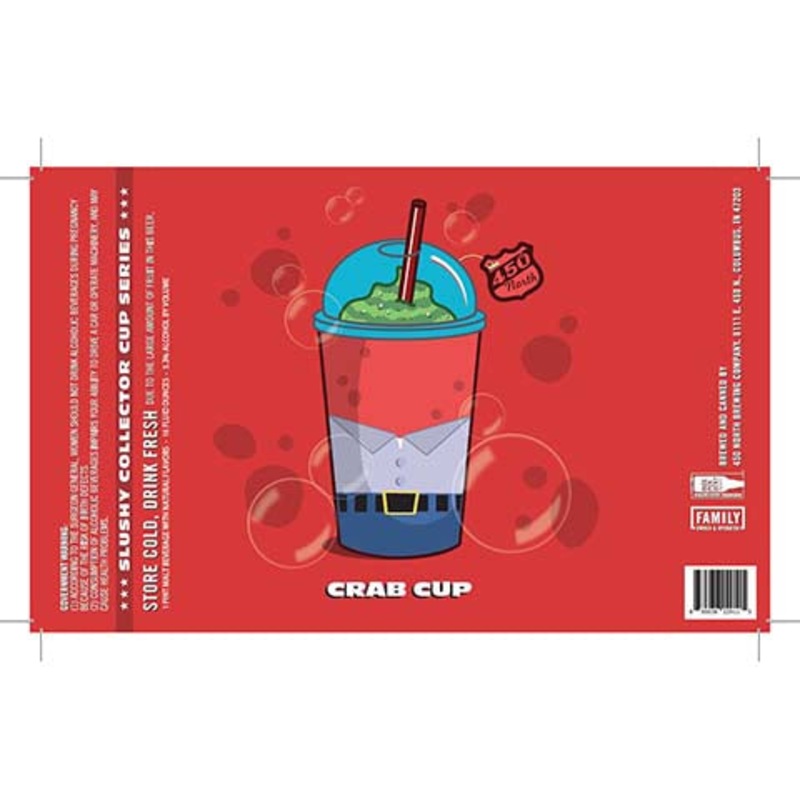450 North Crab Cup 16OZ SINGLE CAN