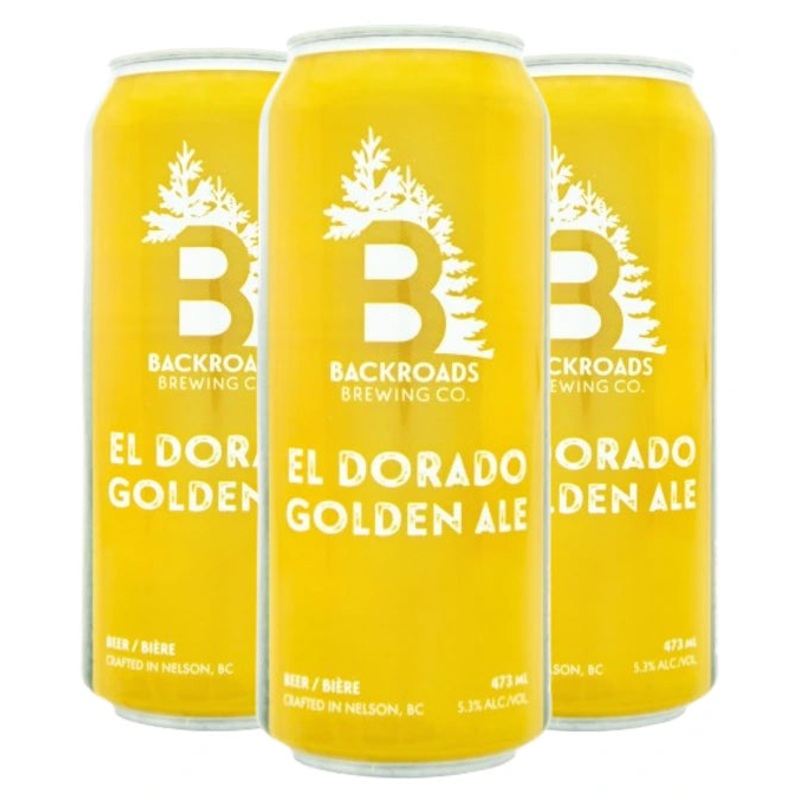 BACKROADS EL DORADO GOLDEN ALE 473ML 4PK CAN @ Kelowna [1056182] 1892 ml