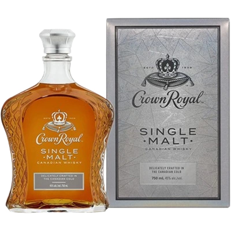 CROWN ROYAL SINGLE MALT CANADIAN WHISKY 750ML @ Emerald Hills [1052640] 750 ml