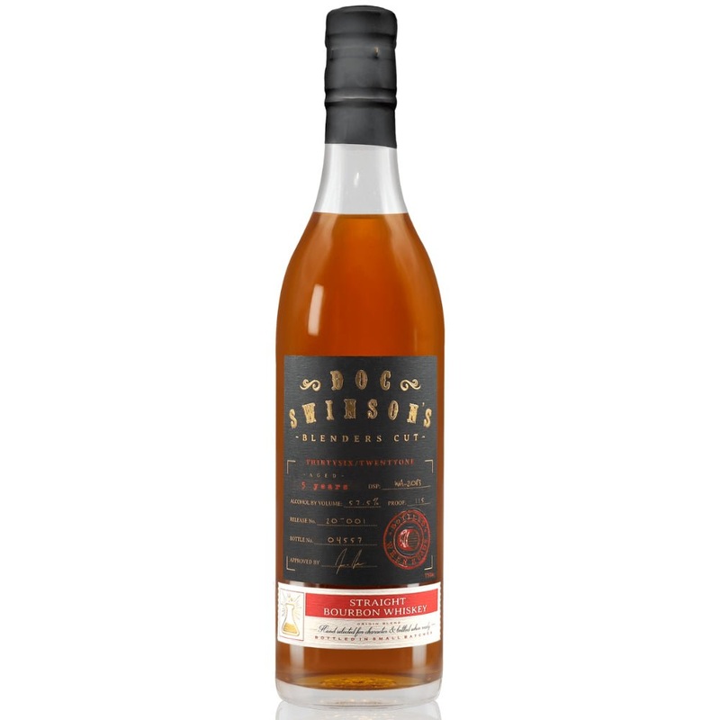 Doc Swinsons Blenders Cut 5 Year Old Straight Bourbon