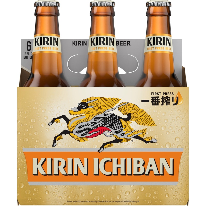Kirin Ichiban 4x 6 Pack (12 oz Bottles) (24 Pack)