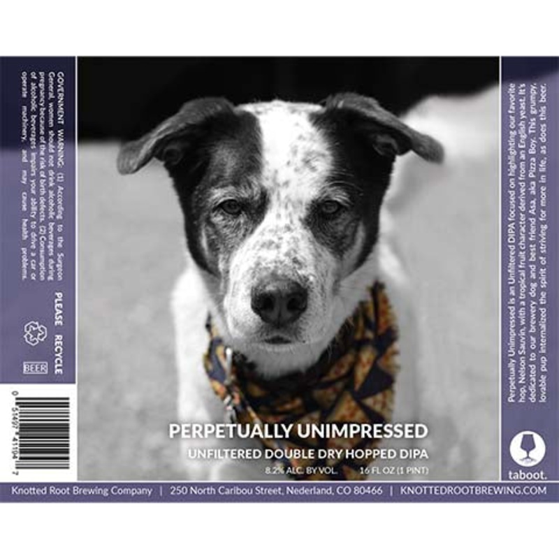 Knotted Root Perpetually Unimpressed DDH DIPA 16OZ SINGLE CAN
