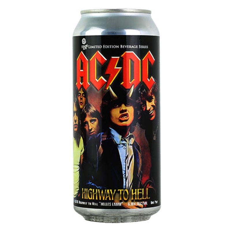 KnuckleBonz/Decadent AC/DC “Highway To Hell” Helles Lager 16OZ SINGLE CAN