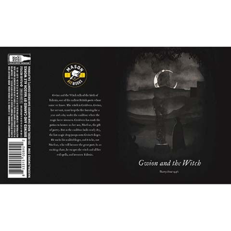 Mason Aleworks Gwion and the Witch Pastry Stout 16OZ SINGLE CAN