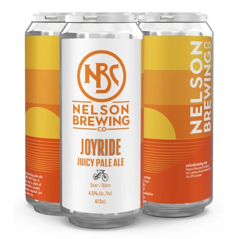 NELSON JOYRIDE JUICE PALE ALE 473ML 4PK CAN @ Kelowna [1058946] 1892 ml