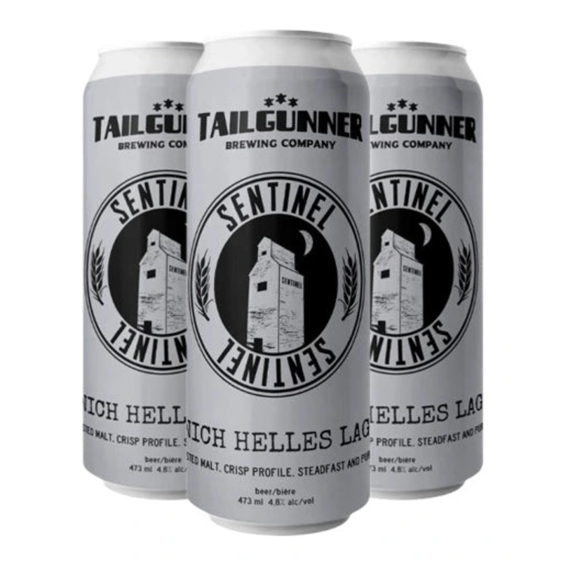 TAILGUNNER SENTINEL MUNIC HELLES LAGER 473ML 4PK CAN @ Deerfoot City [1036492] 1892 ml