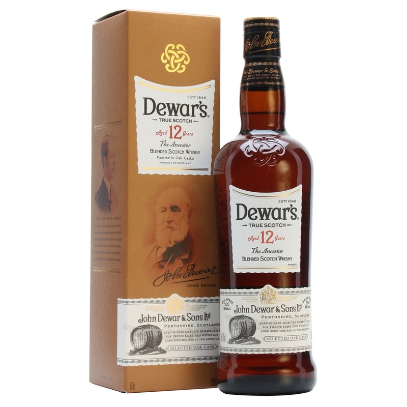 Dewars 12yr Scotch Whiskey