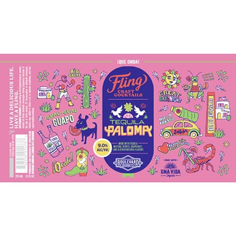 Fling Tequila Paloma 12OZ SINGLE CAN