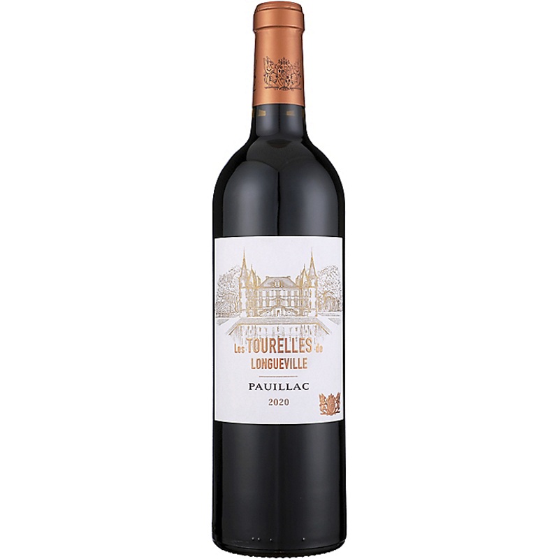 LES TOURELLES DE LONGUEVILLE PAUILLAC 2020 WOOD BOX 750ML 750ML