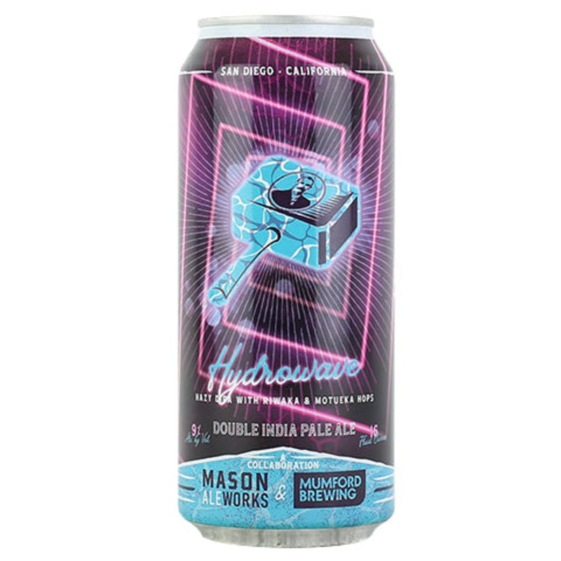 Mason Ale Works/Mumford Hydrowave Hazy DIPA 16OZ SINGLE CAN