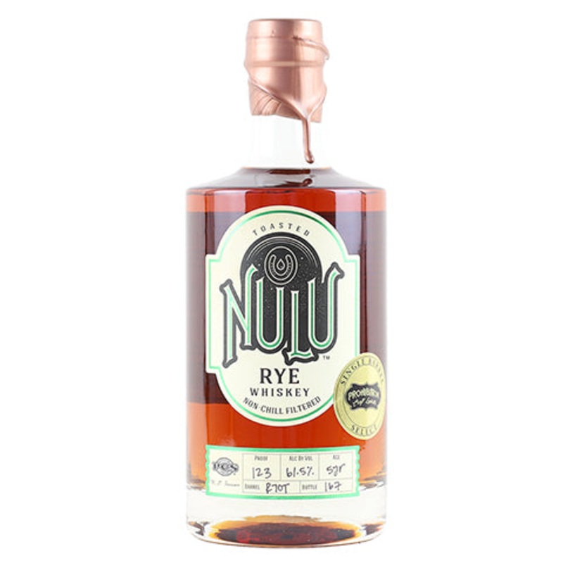 Nulu Toasted Rye Whiskey 750ML BTL