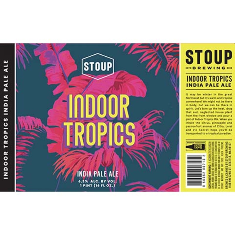 Stoup Indoor Tropics IPA 16OZ SINGLE CAN