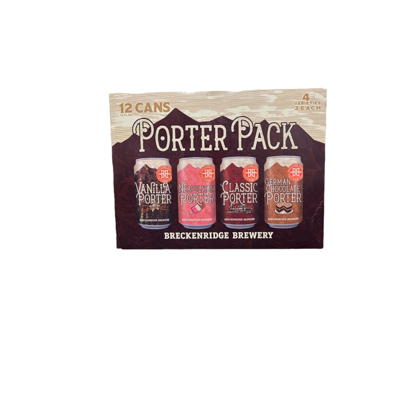 Breckenridge Porter Pack Variety 12 Pack Cans