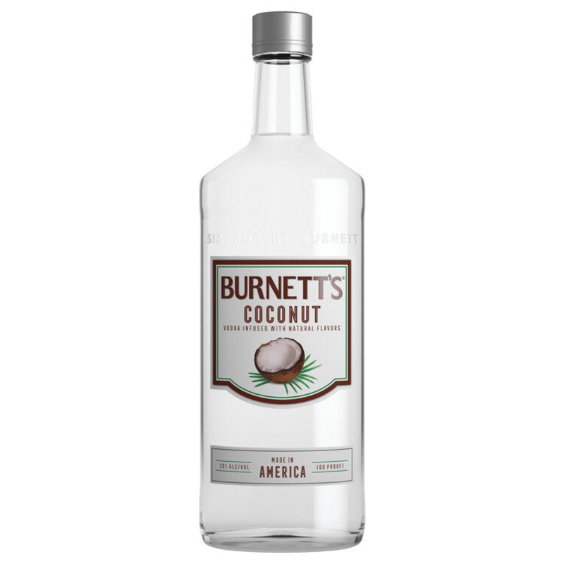 BURNETT’S COCONUT FLAVORED VODKA 60 750ML 750ML
