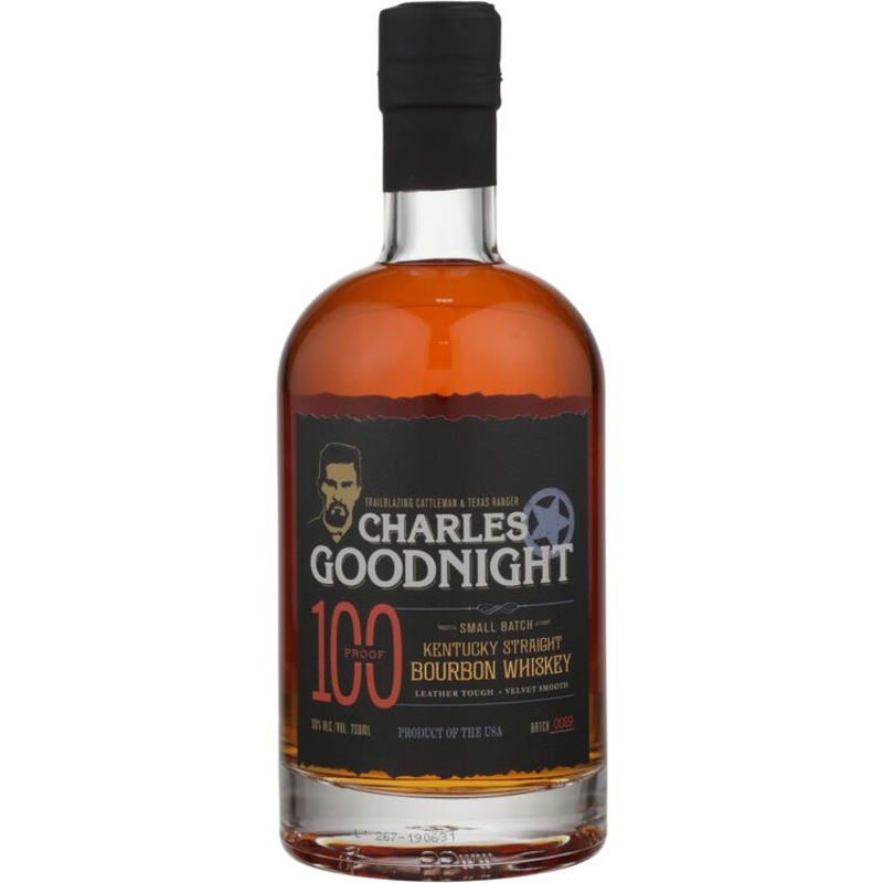 CHARLES GOODNIGHT STRAIGHT BOURBON SMALL BATCH 100 750ML 750ML