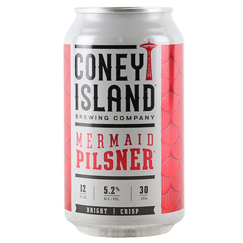 Coney Island Mermaid Pilsner 19.2OZ SINGLE CAN