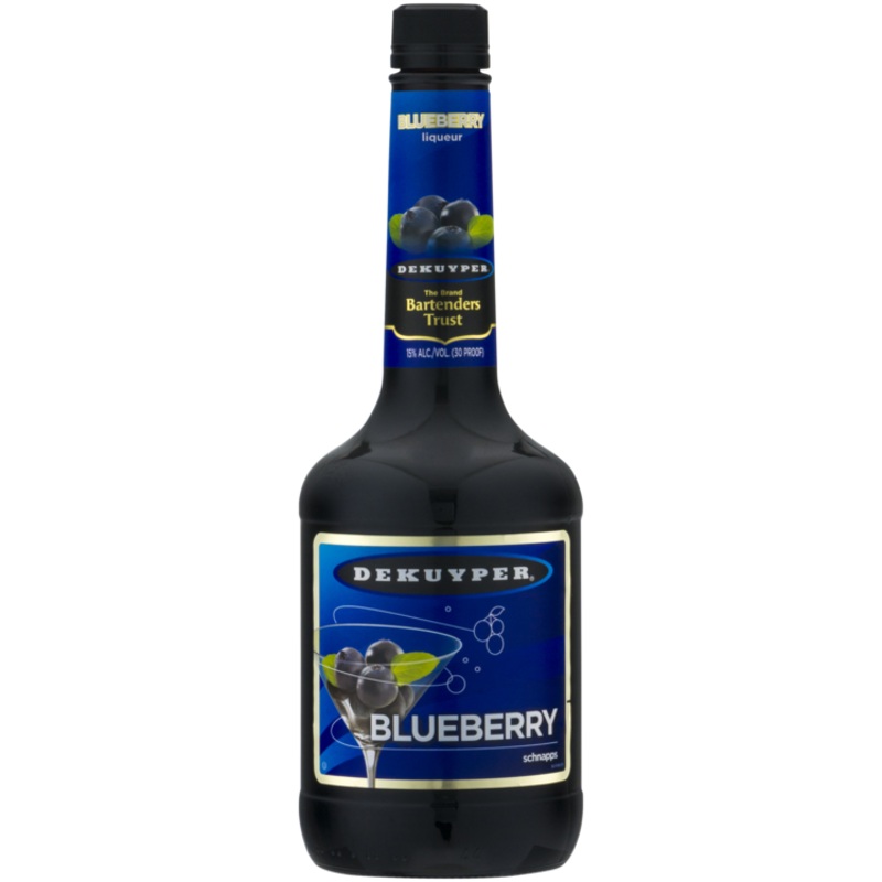 DEKUYPER BLUEBERRY SCHNAPPS 30 750ML 750ML
